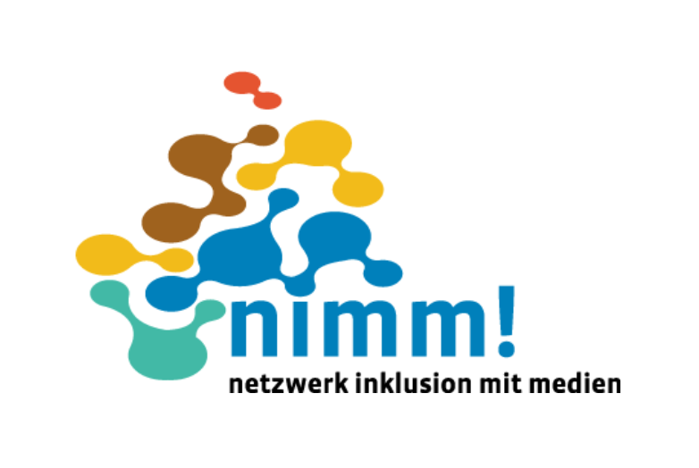 Logo von nimm! Netzwerk Inklusion mit Medien